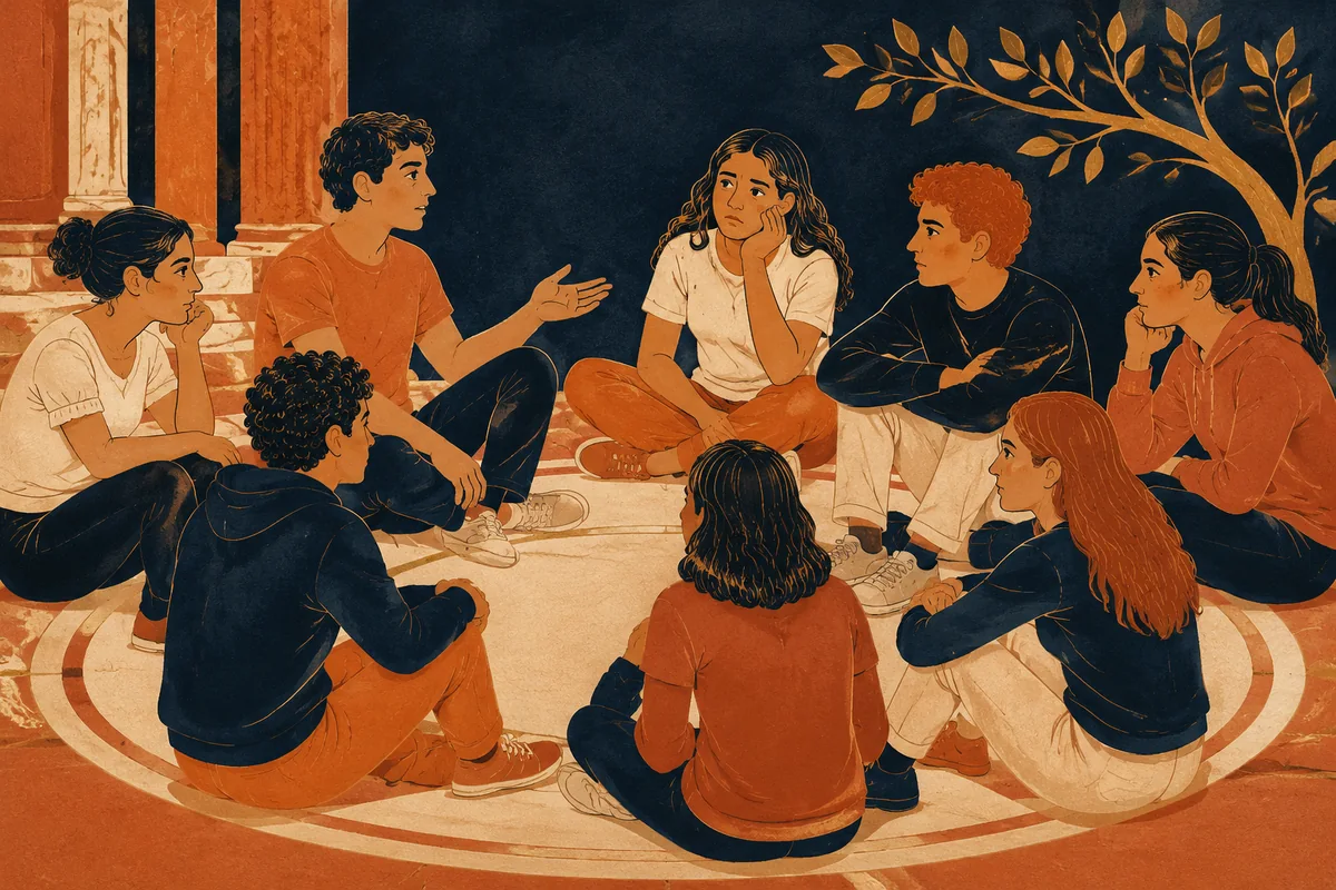 Voci diverse si incontrano nello spazio di una comunità.